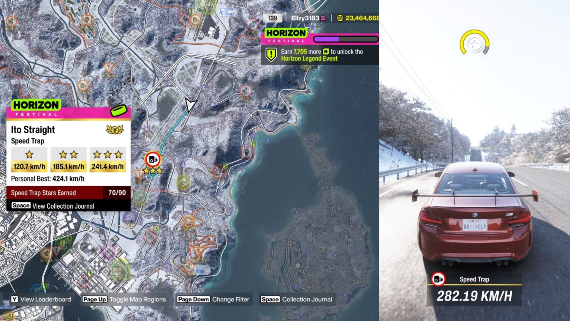 Here is the Ito Straight Speed Trap (Image via SK Gaming || Xbox Game Studios)