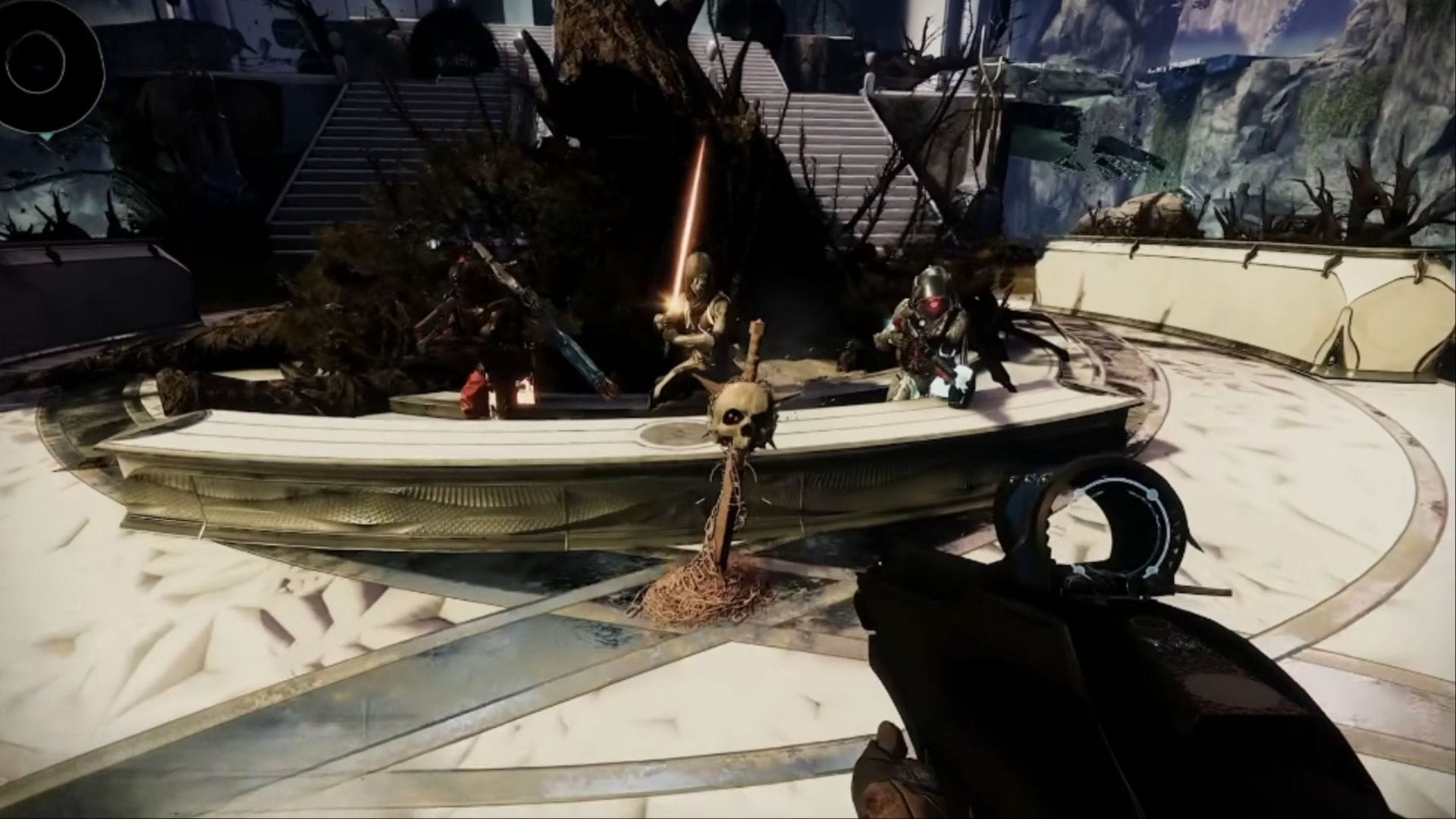 Raider Effigy in Last Wish (Image via Bungie)