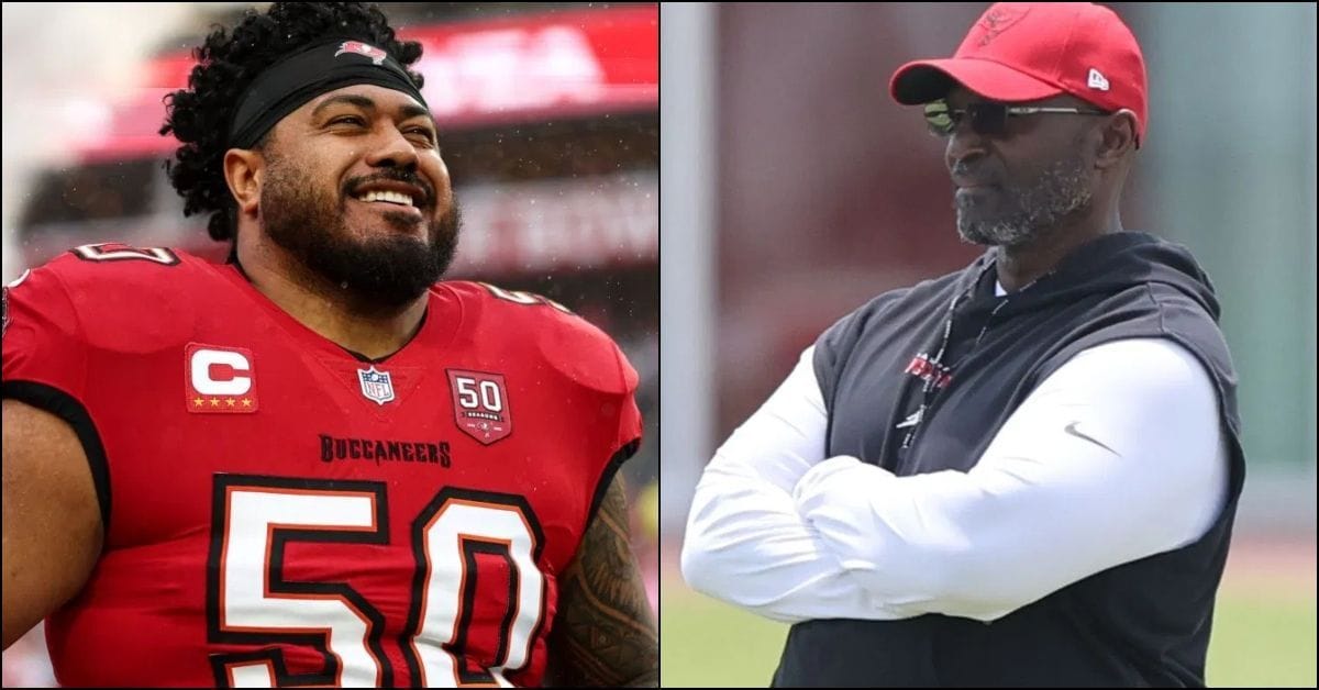 Bucs HC Todd Bowles drops concerning reaction to Vita Vea's "hold in" at mandatory minicamp amid contract standoff