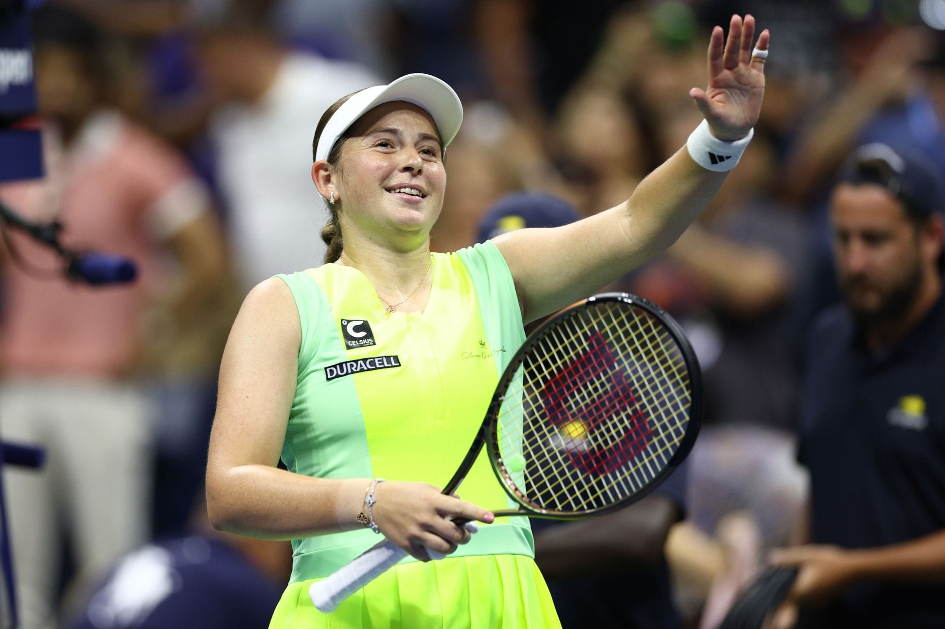 PICTURES: Jelena Ostapenko poses in silver gray bikini while wrapping up relaxing Mykonos vacation