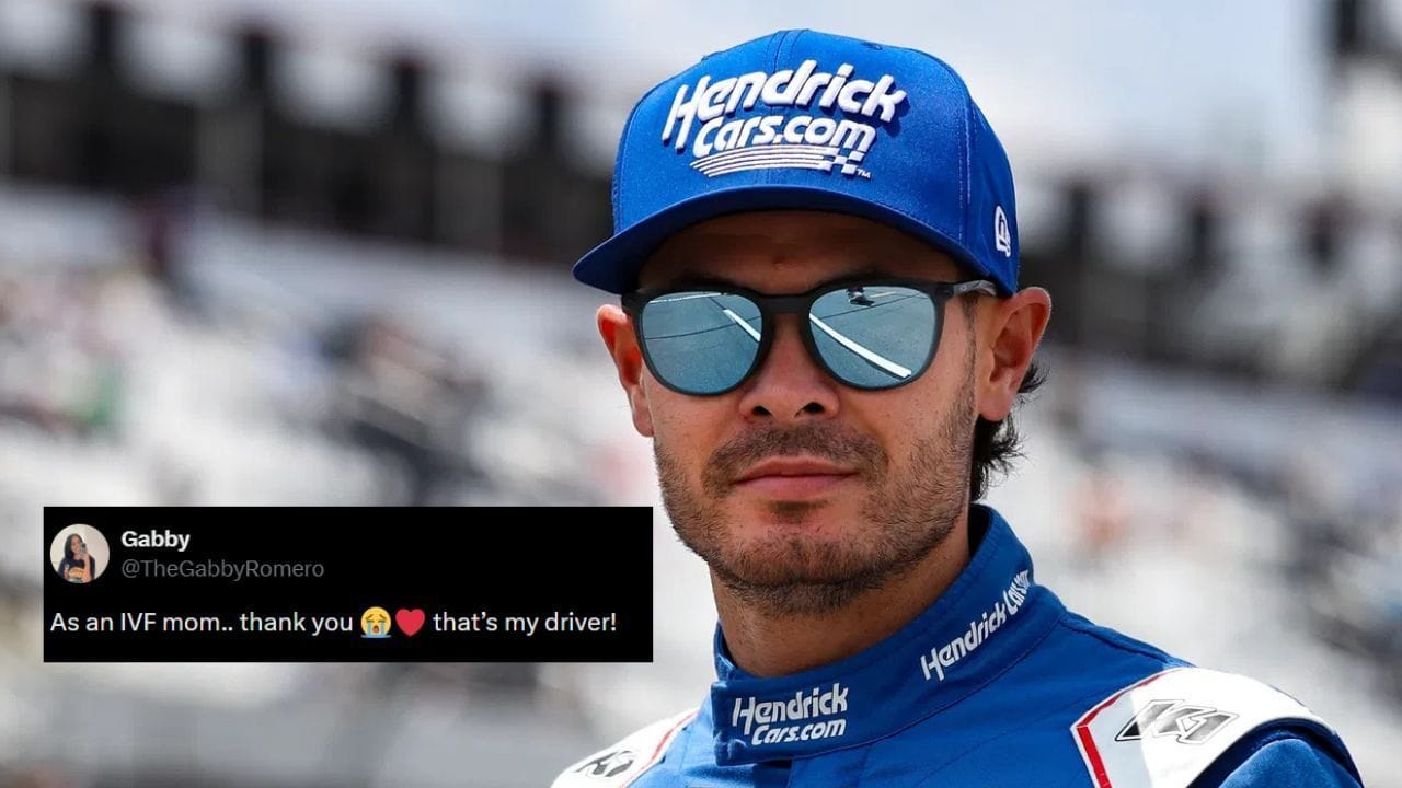 “As an IVF mom, thank you”: Fans react as Kyle Larson continues his support for the late Kyle Busch’s charity after dirt race win