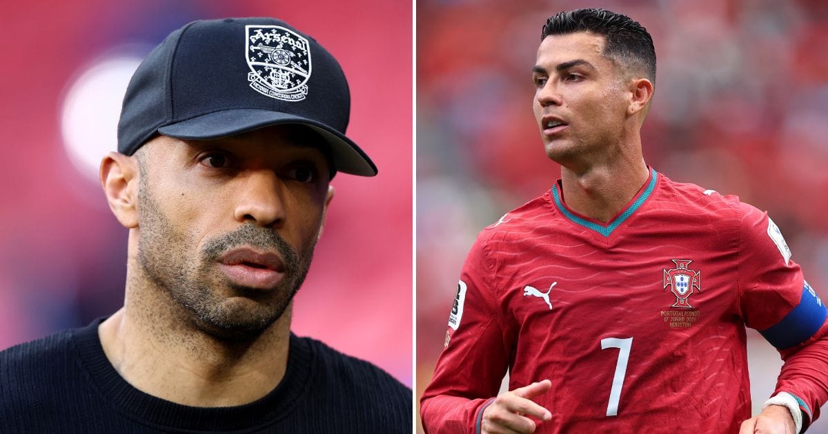 "The team needs to score, not you" - Thierry Henry slams Cristiano Ronaldo for being selfish in key moment during Portugal's FIFA World Cup draw