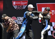 Ryan Preece e Tyler Reddick foram apresentados em Sonoma. Fonte: Getty