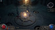 The first level 100 player gets the option to sacrifice their character (Image via GGG || YouTube/@Xilareth)