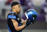 Detroit Lions WR Amon-Ra St. Brown - NFL 2025 - Fonte: Getty