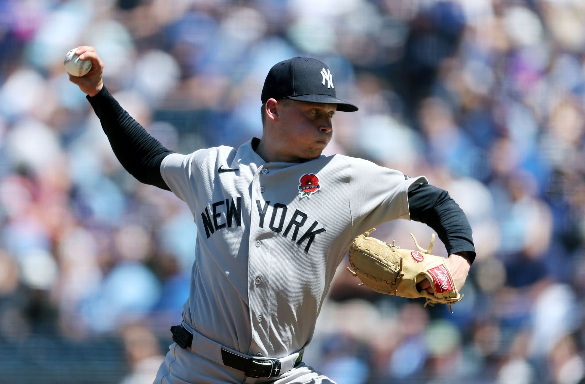 MLB: Will Warren em ação pelo New York Yankees - Fonte: Getty