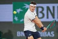 Jakub Mensik of Czechia at the 2026 French Open at Roland Garros in Paris, France. (Photo by Sport Getty Images)