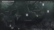 Identifique a localização de Randal, o Vândalo no mapa (imagem via Bungie)