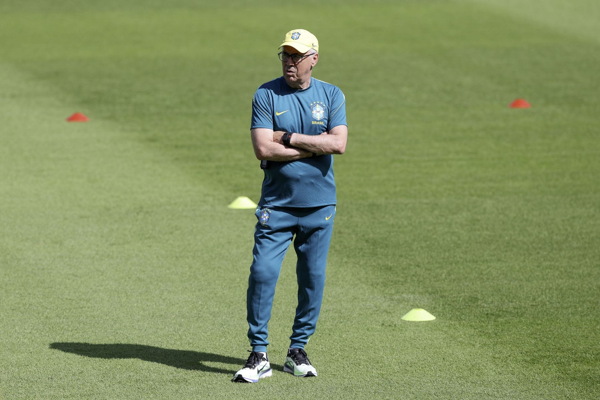 Treino e coletiva de imprensa do Brasil - Copa do Mundo FIFA 2026 - Fonte: Getty