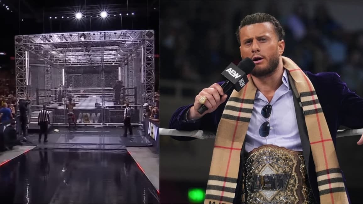 Huge Steel Cage match announced in AEW; MJF involved