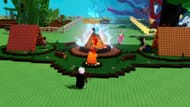 The Summer Camp event stage (Image via Roblox)