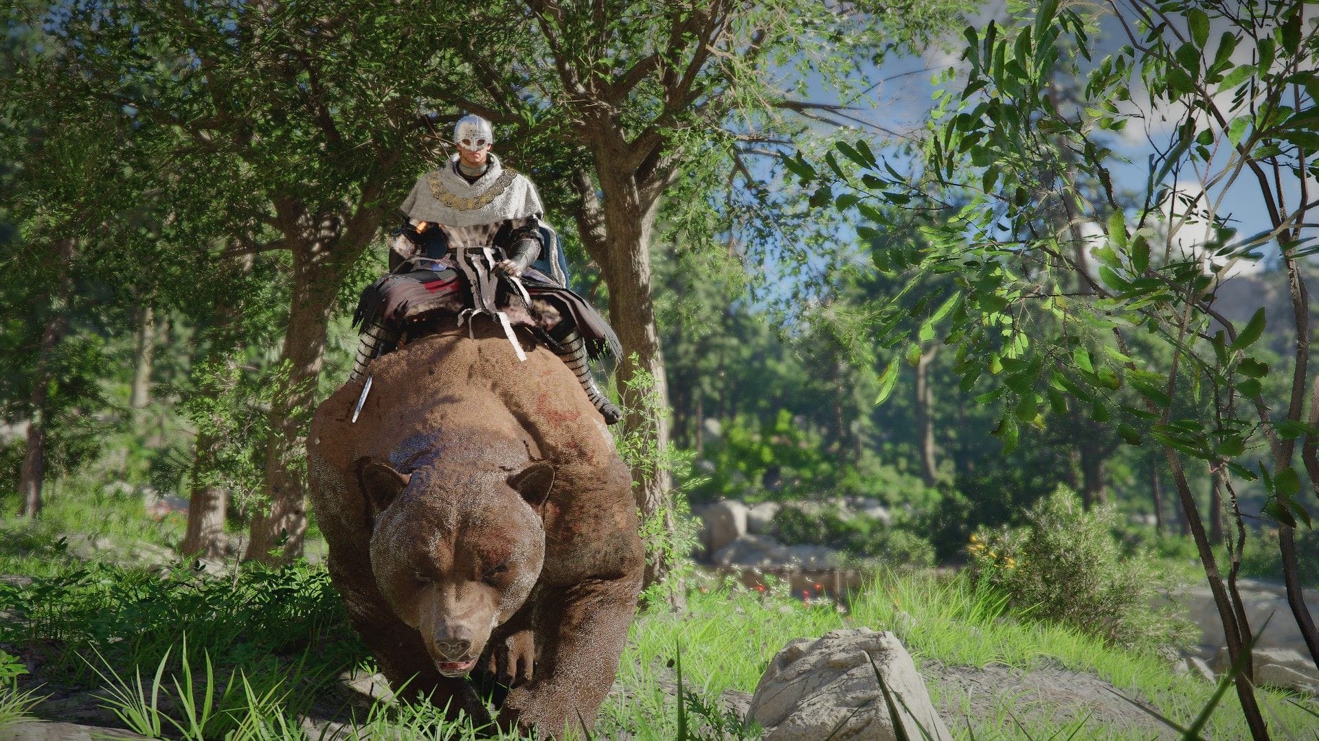 Weeks after riding the bear, you can ride the wyvern now (Image via Pearl Abyss)