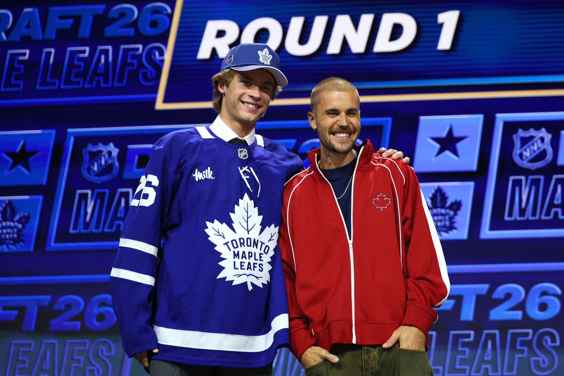"Very anticlimactic and cringe": Justin Bieber receives flak for Gavin McKenna announcement as Maple Leafs' No. 1 overall pick