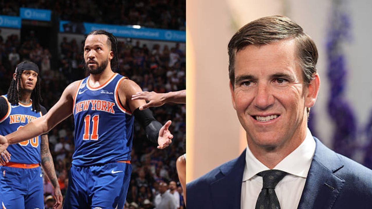 "I'm going with Jalen Brunson": NFL fans react as Eli Manning questions comparison with Knicks star after NBA championship clutch