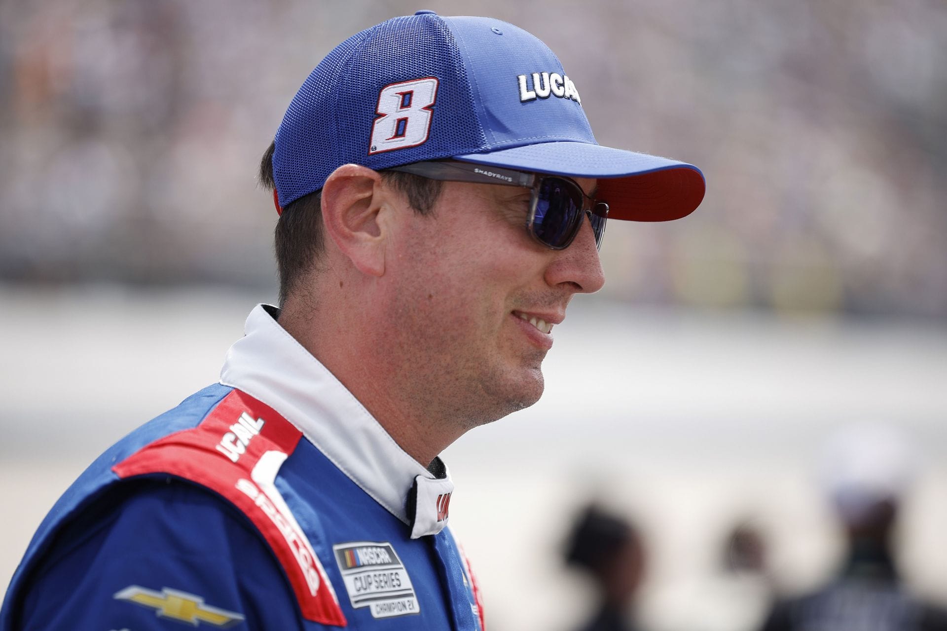 Kyle Busch's father, Tom Busch drives the No. 51 at Summer Shootout in emotional tribute to his son