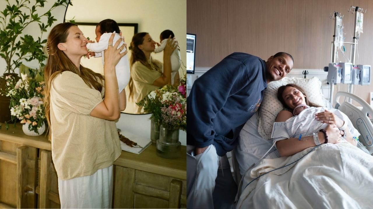 PICS: Isaac Rochell’s wife Allison Kuch strips away filters with raw postpartum body reveal