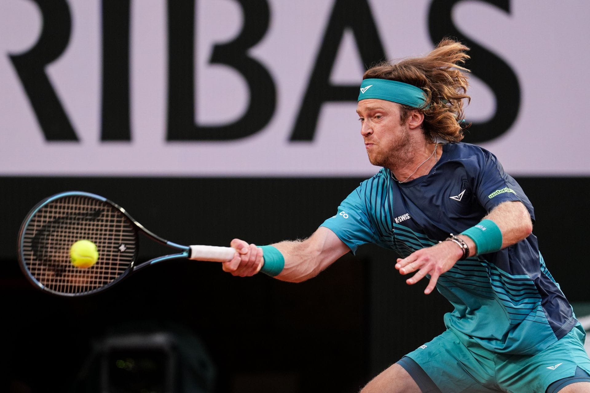 Rublev at the 2026 French Open (Image Source: Getty) 