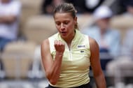 Maja Chwalinska at the French Open 2026. (Source: Getty)