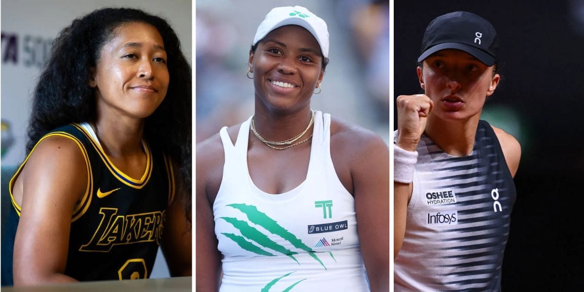 Naomi Osaka gives 1-word reaction as Taylor Townsend unveils new bob hairstyle before Iga Swiatek 1R at Wimbledon