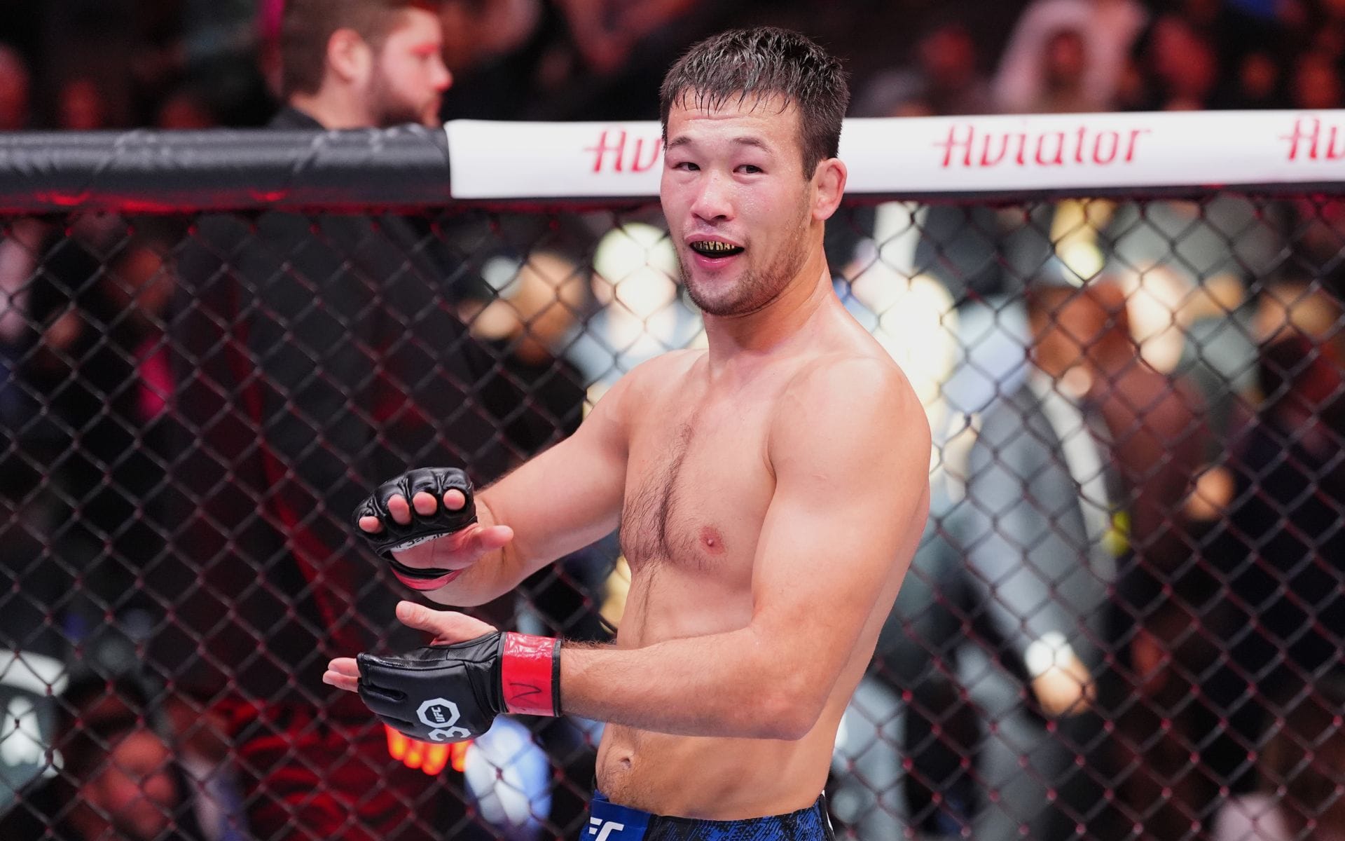 "Brings a tear to my eye man" - Fans react as Shavkat Rakhmonov makes surprise UFC Baku appearance amid injury recovery