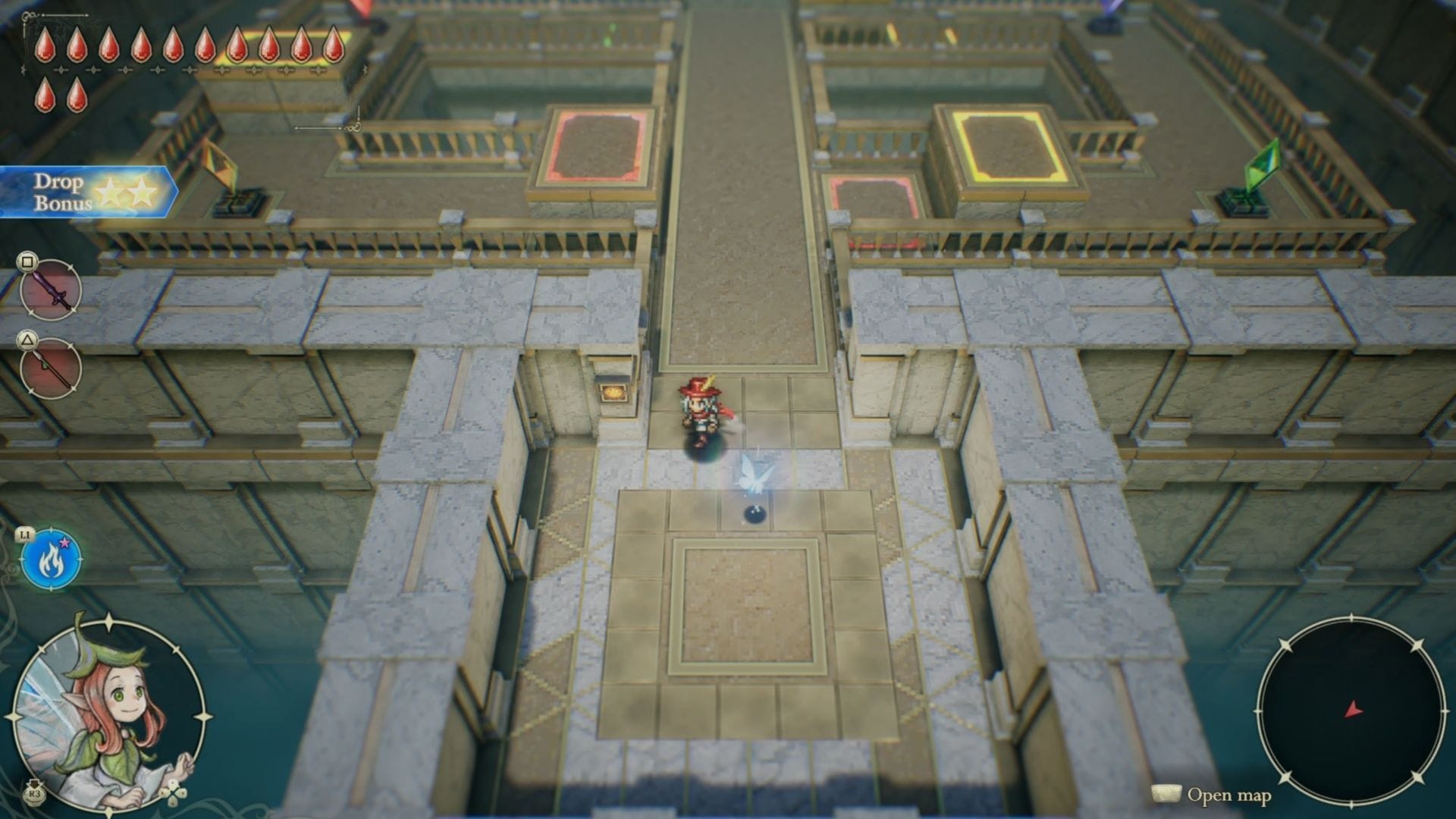 The Adventures of Elliot: How to solve Shrine of Life #16 (Block Puzzle)
