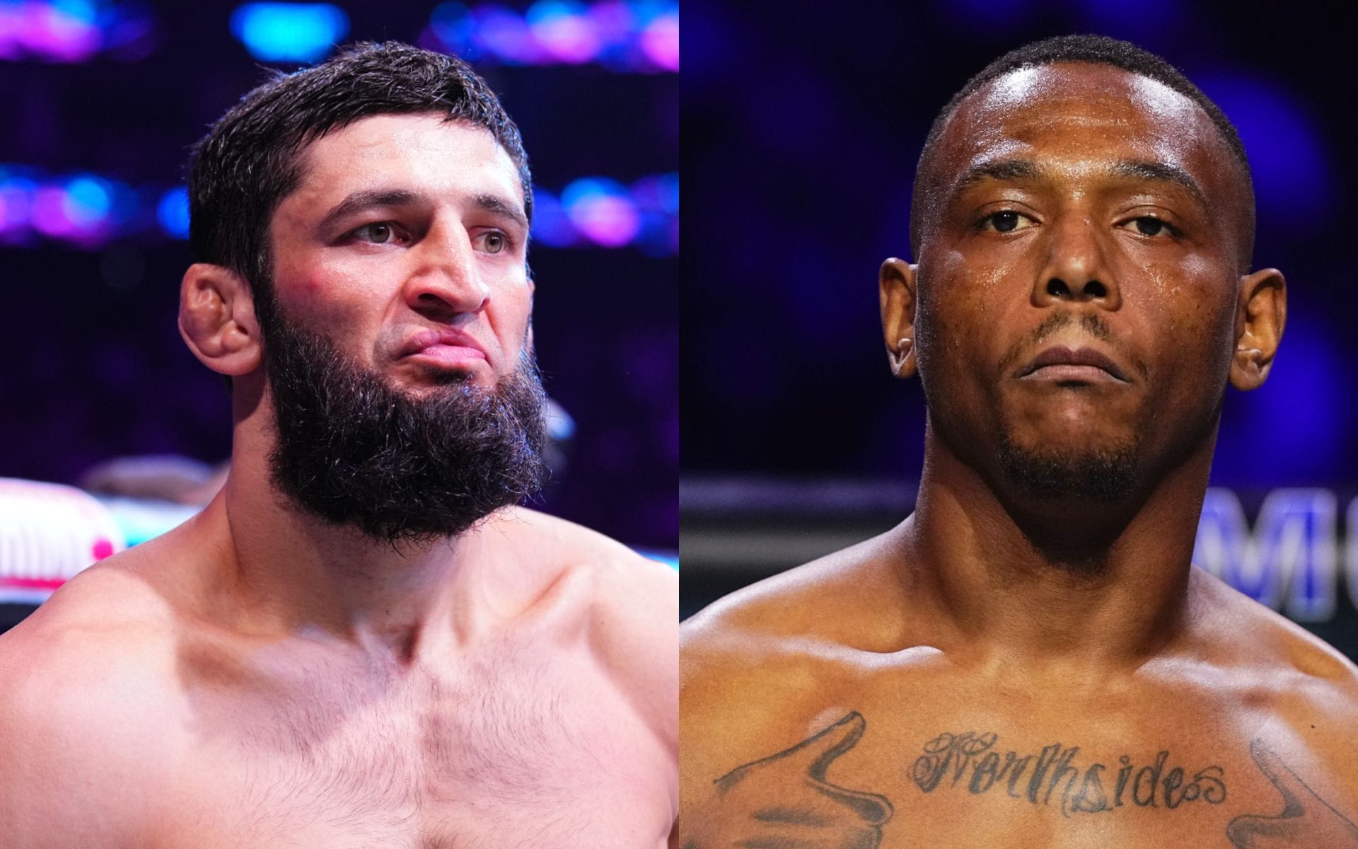 "That's on you, motherf**ker" - Jamahal Hill reacts to Khamzat Chimaev's team blaming weight cut issues for Sean Strickland loss