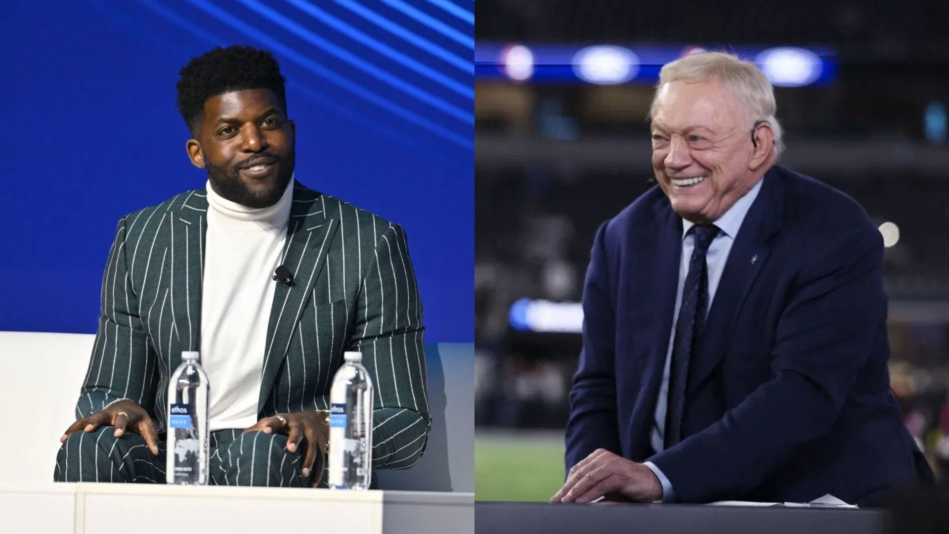“Jerry Jones has to leave the earth first”: NFL fans react to Emmanuel Acho’s wild Cowboys scenario as Knicks end 53-year drought