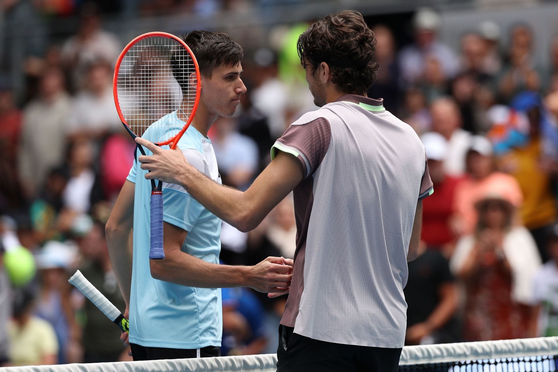 Marozsan e Fritz no Aberto da Austrália de 2024 (fonte da imagem: Getty)
