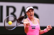 Sorana Cirstea in action at the 2026 French Open (Source: Getty)