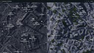 Bombardier spawn locations in Spaceport and Buried City (Image via Embark Studios || arcraidersmaps.app)