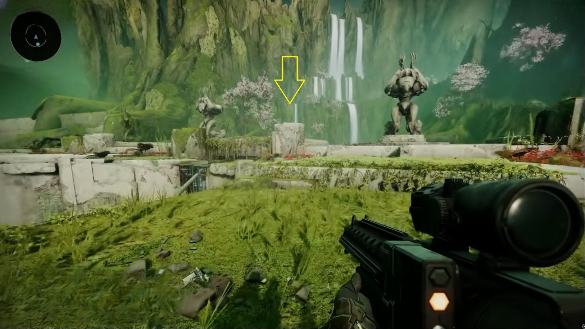 Garden of Salvation Raider Effigy in Destiny 2 (Image via Bungie)