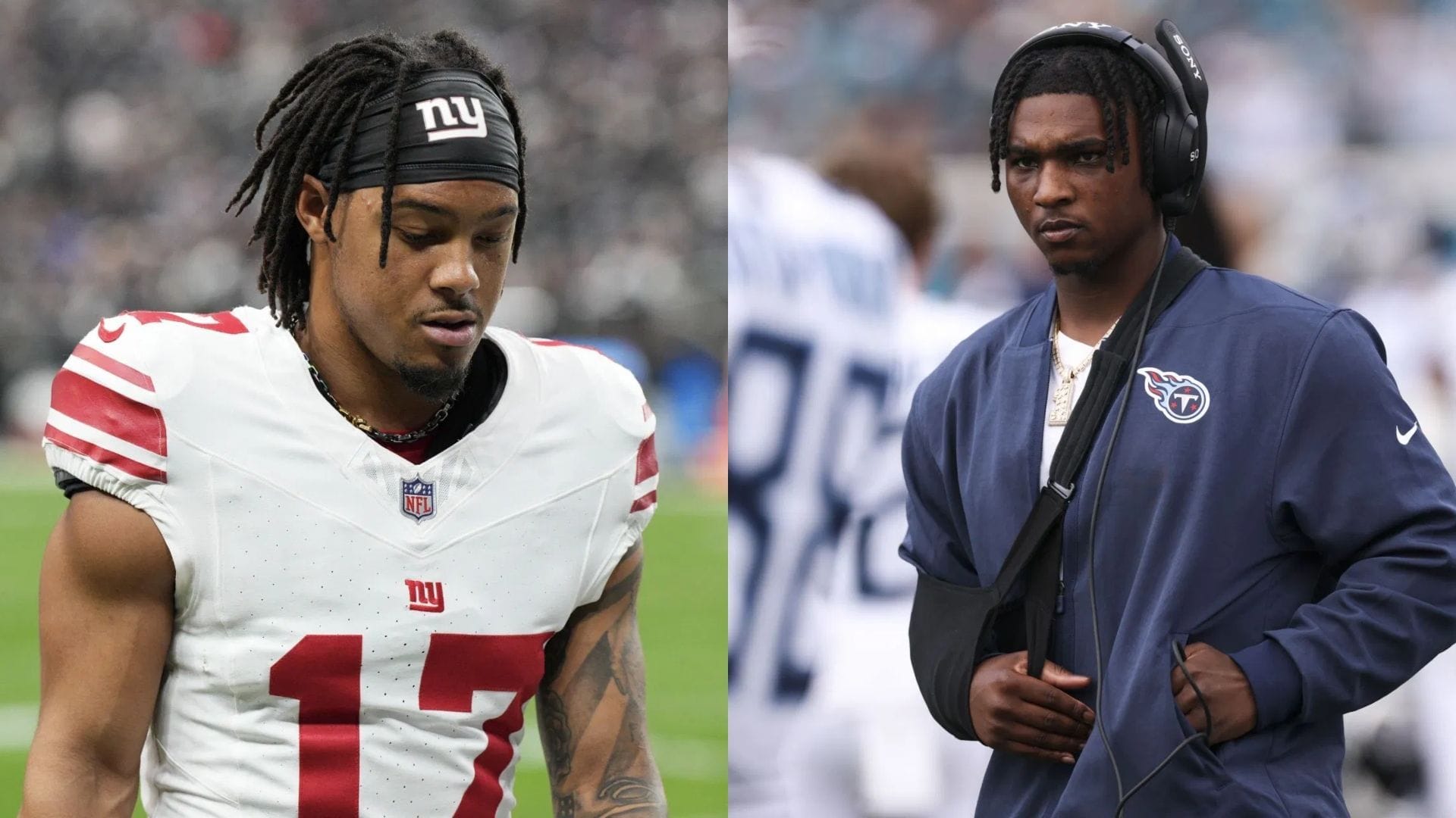 "Coach Daboll just making drills up at this point": NFL fans react to Cam Ward and Wan'Dale Robinson at Titans minicamp