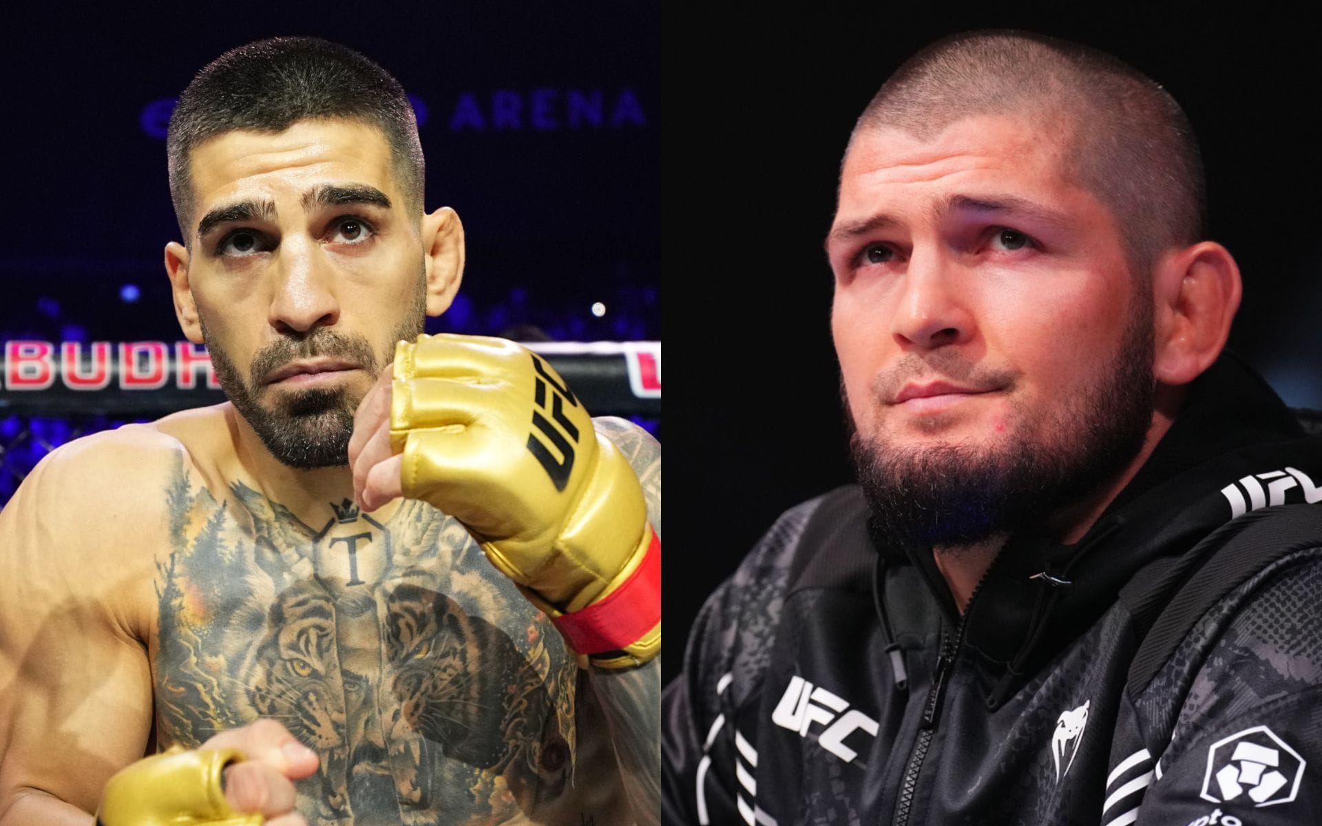 "He's already retired- Ilia Topuria issues honest reaction to fans comparing him to Khabib Nurmagomedov