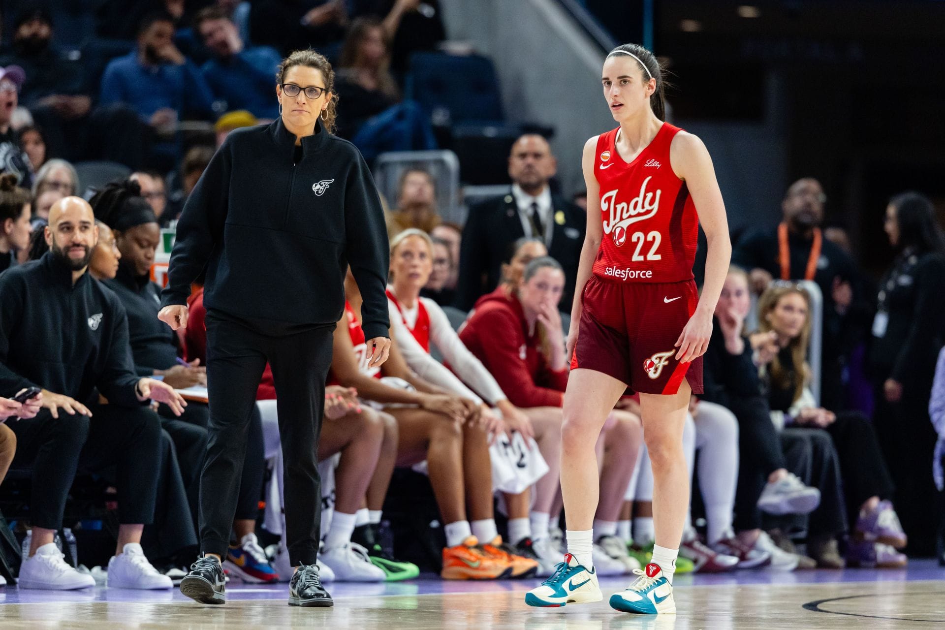 "Abusive behavior at its finest" - WNBA Fans Stunned As Caitlin Clark’s Signature Shoe Debut Gets Overshadowed by Stephanie White’s Custom Nikes