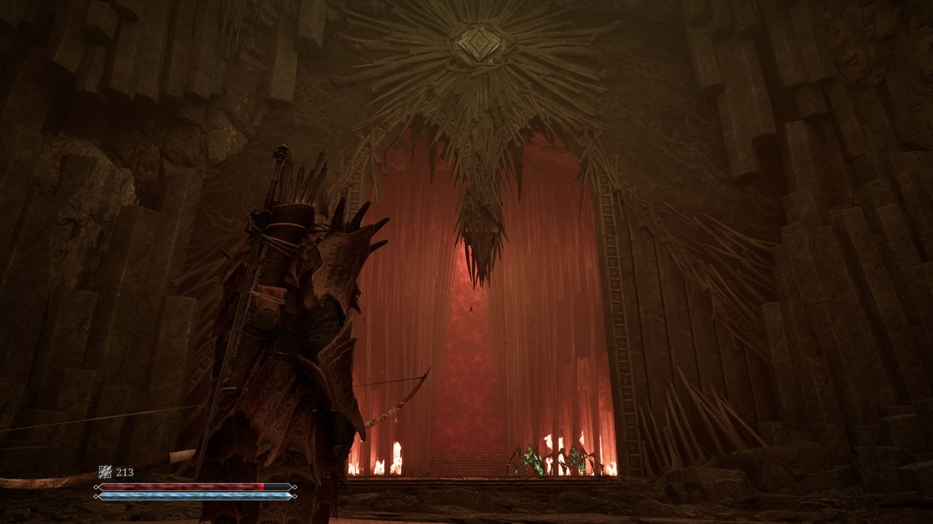 Depois de chegar ao primeiro andar, você encontrará o Fire Demon Puzzle (Imagem via Alkimia Interactive)