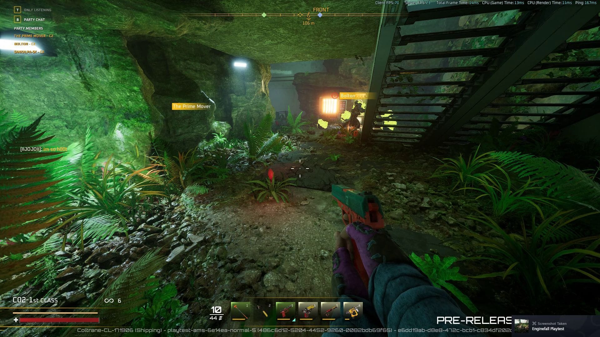 Carruagem botânica em Enginefall (Imagem via SK Gaming || Red Rover Interactive)