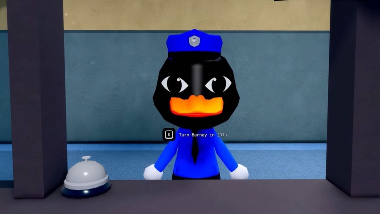Oficial Duckman (imagem via Roblox)