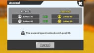 O menu de ascensão (imagem via Roblox)