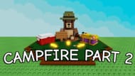 Banner oficial do evento Campfire Parte 2 (imagem via Roblox)