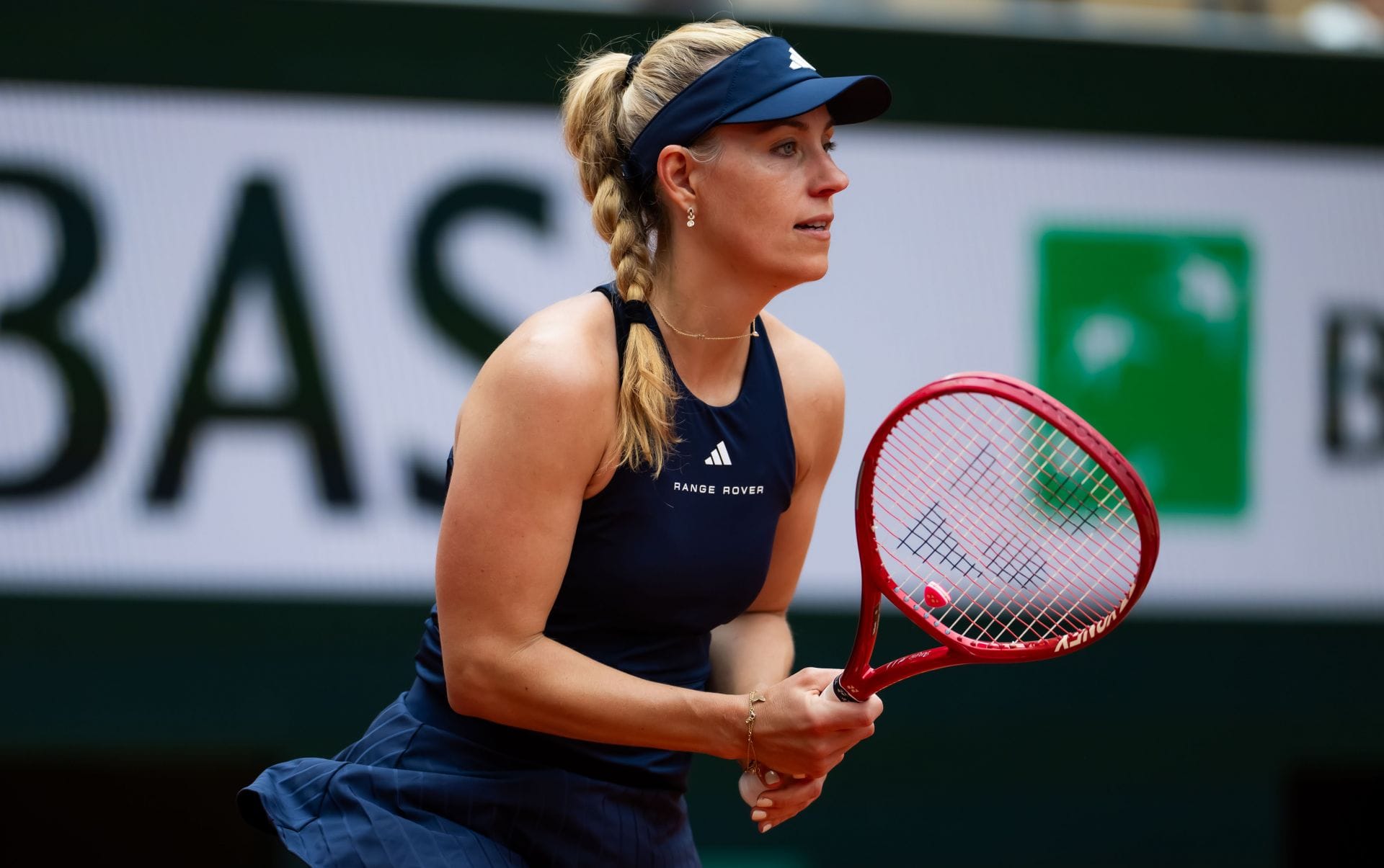 Angelique Kerber da Alemanha durante o Aberto da França de 2026 em Roland Garros em Paris, França (Foto de Getty Images)
