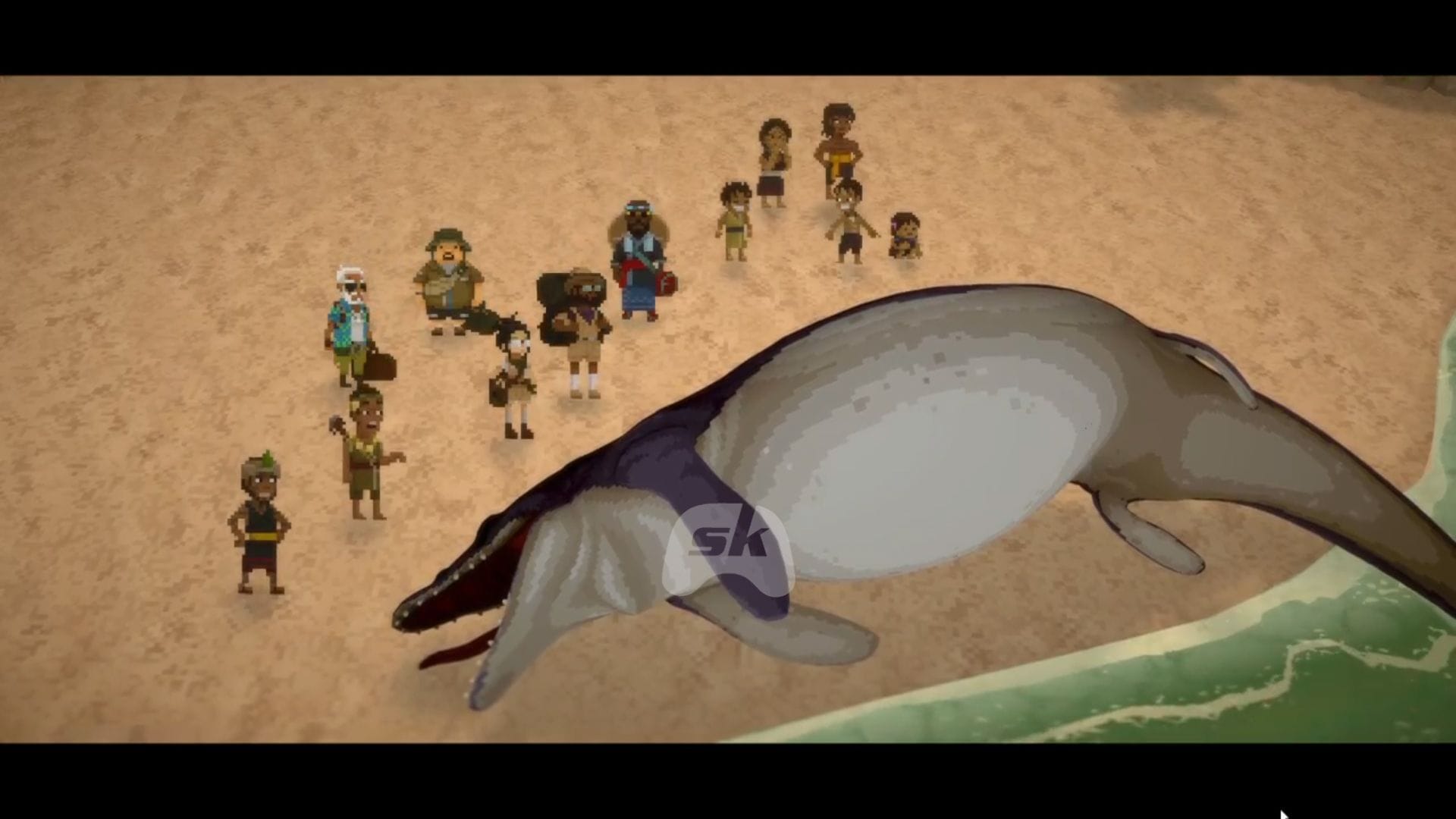 Uma carcaça misteriosa em Dave the Diver In the Jungle (Imagem via SK Gaming || Mintrocket)