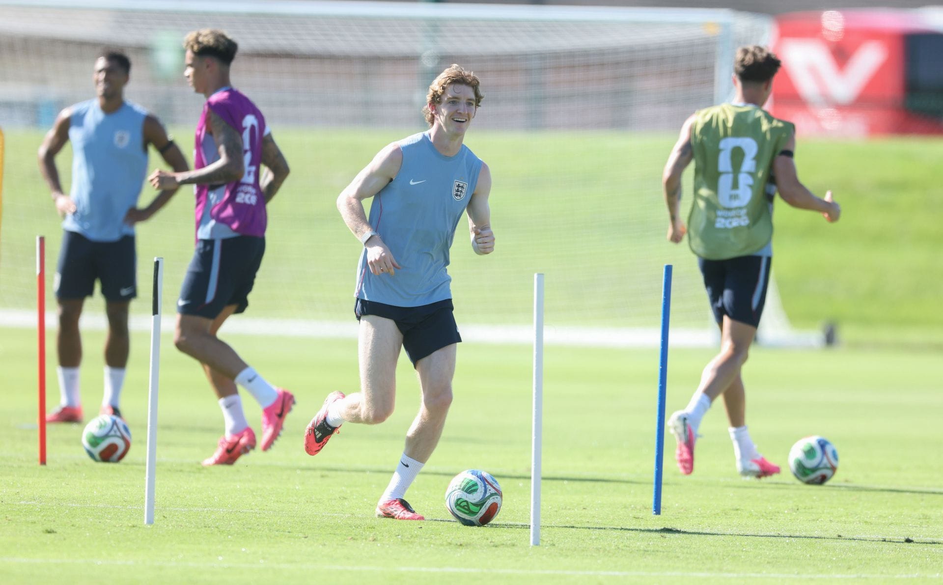 Sessão de treinamento comunitário da Copa do Mundo da Inglaterra 2026 - Fonte: Getty