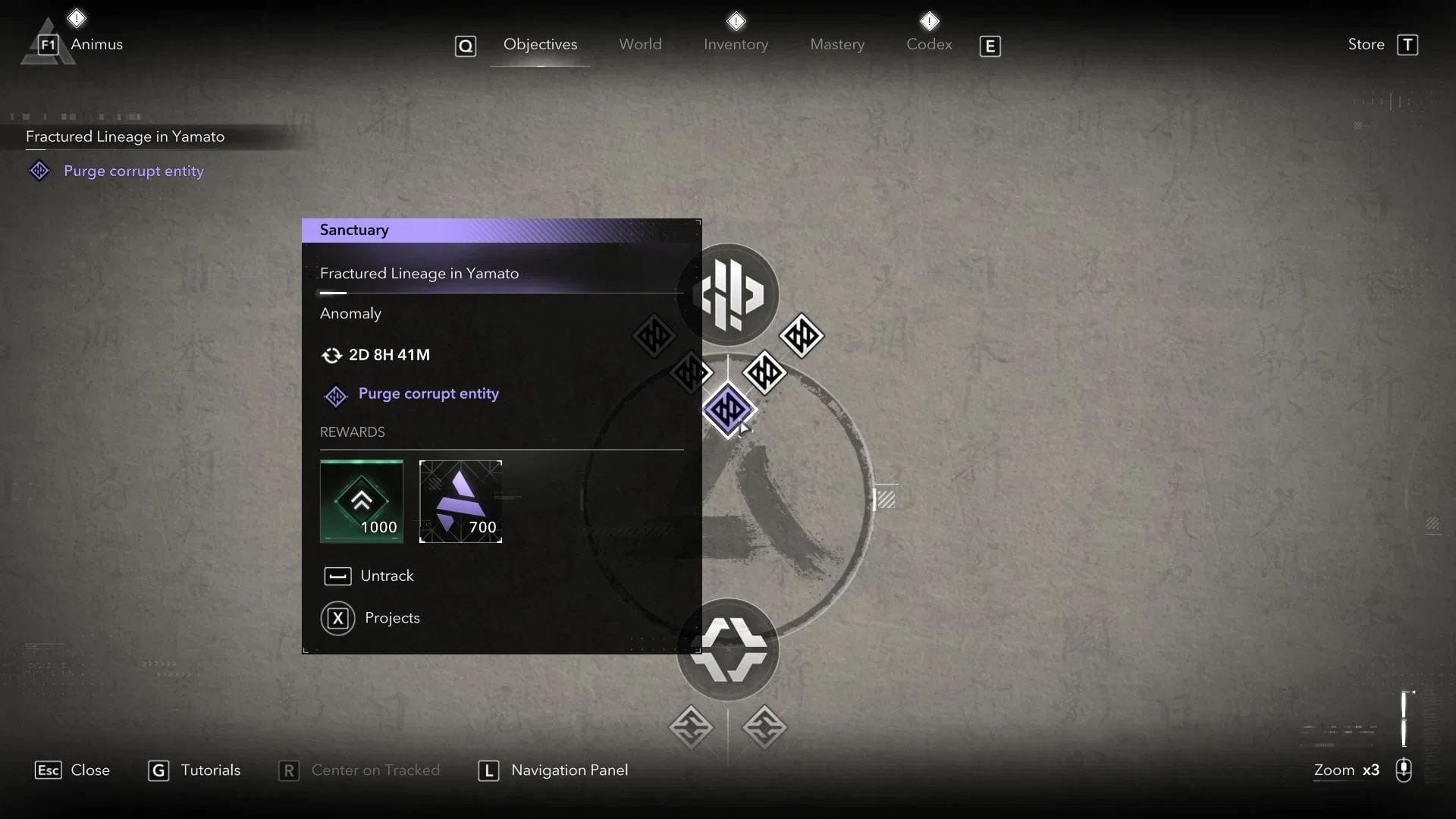 Complete os objetivos da Anomaly para ganhar fragmentos de dados (imagem via Ubisoft)