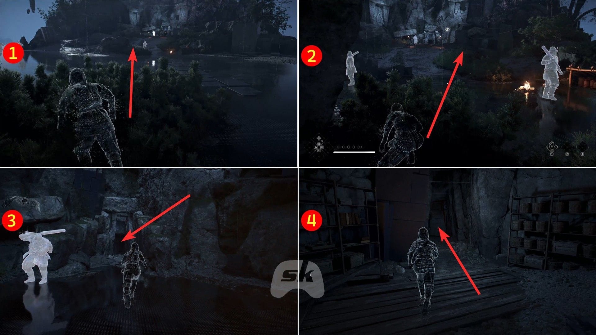 Entre na caverna (Imagem via Ubisoft)