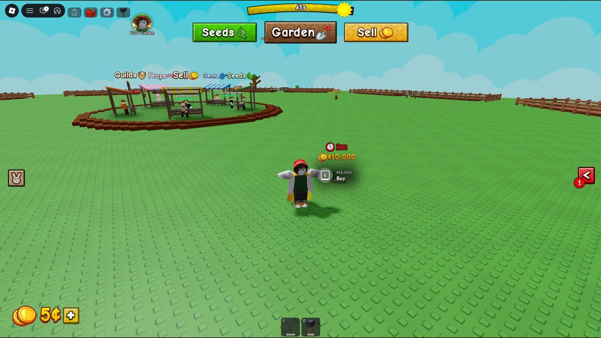 Como a maioria dos animais de estimação, Robin pode ser encontrado aleatoriamente no mundo superior (Imagem via Roblox)