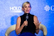 Evert nas finais do WTA de 2023 (fonte da imagem: Getty)