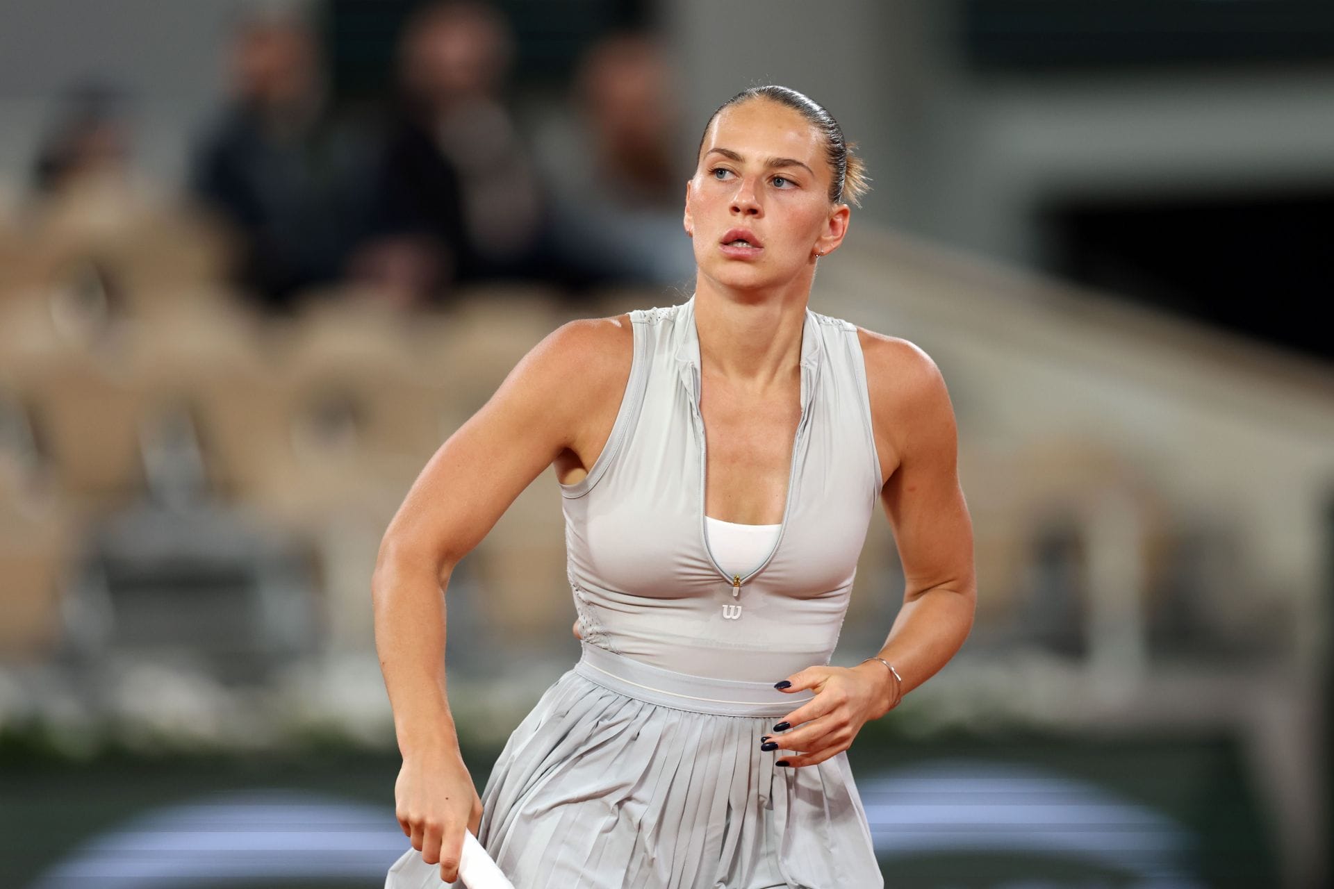 Kostyuk pictured at the 2026 French Open | Image Source: Getty