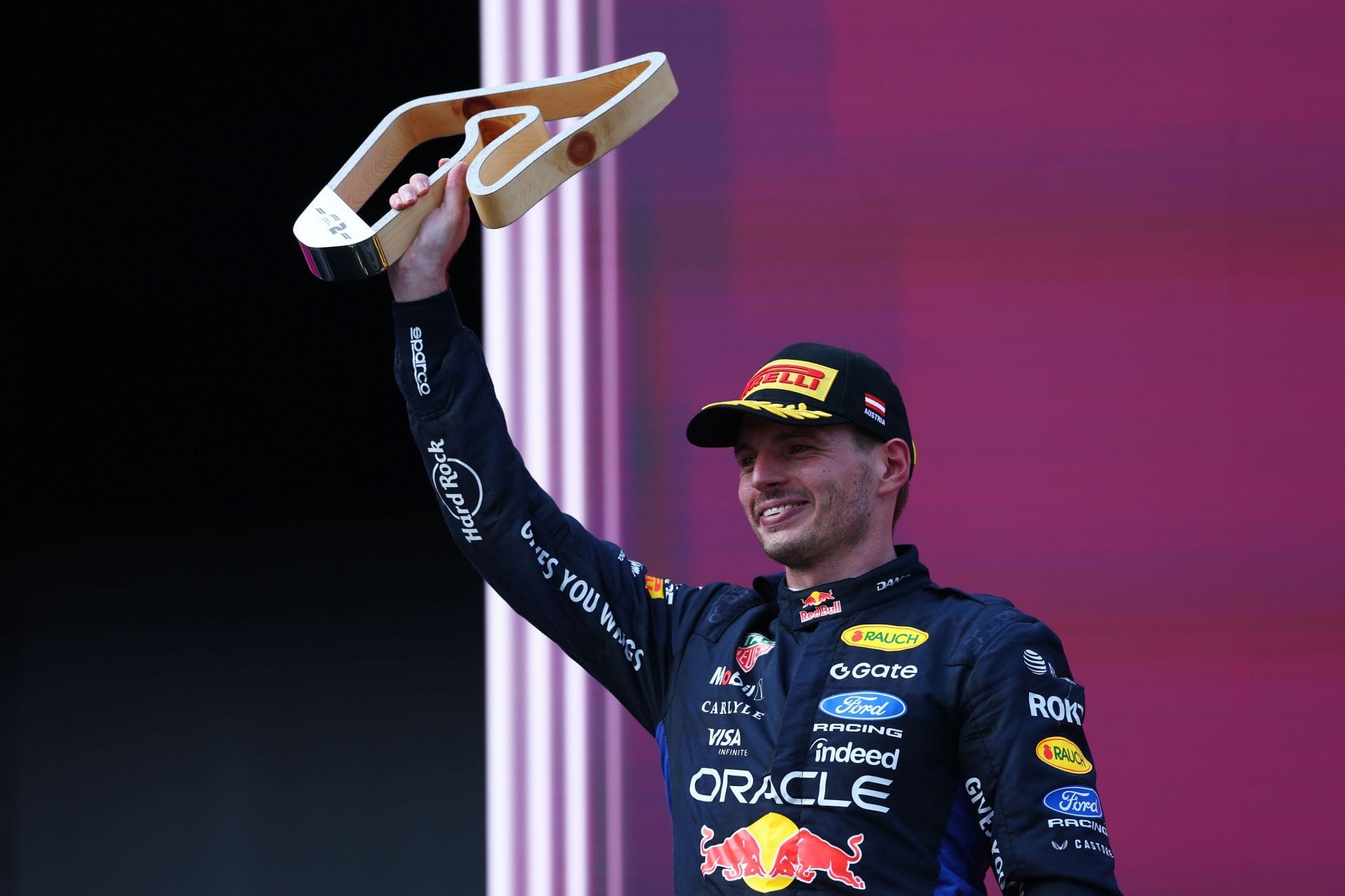 Max Verstappen no Grande Prêmio da Áustria - Fonte: Getty