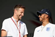 Lewis Hamilton (R) e Jenson Button - GP da Grã-Bretanha de F1. Fonte: Getty