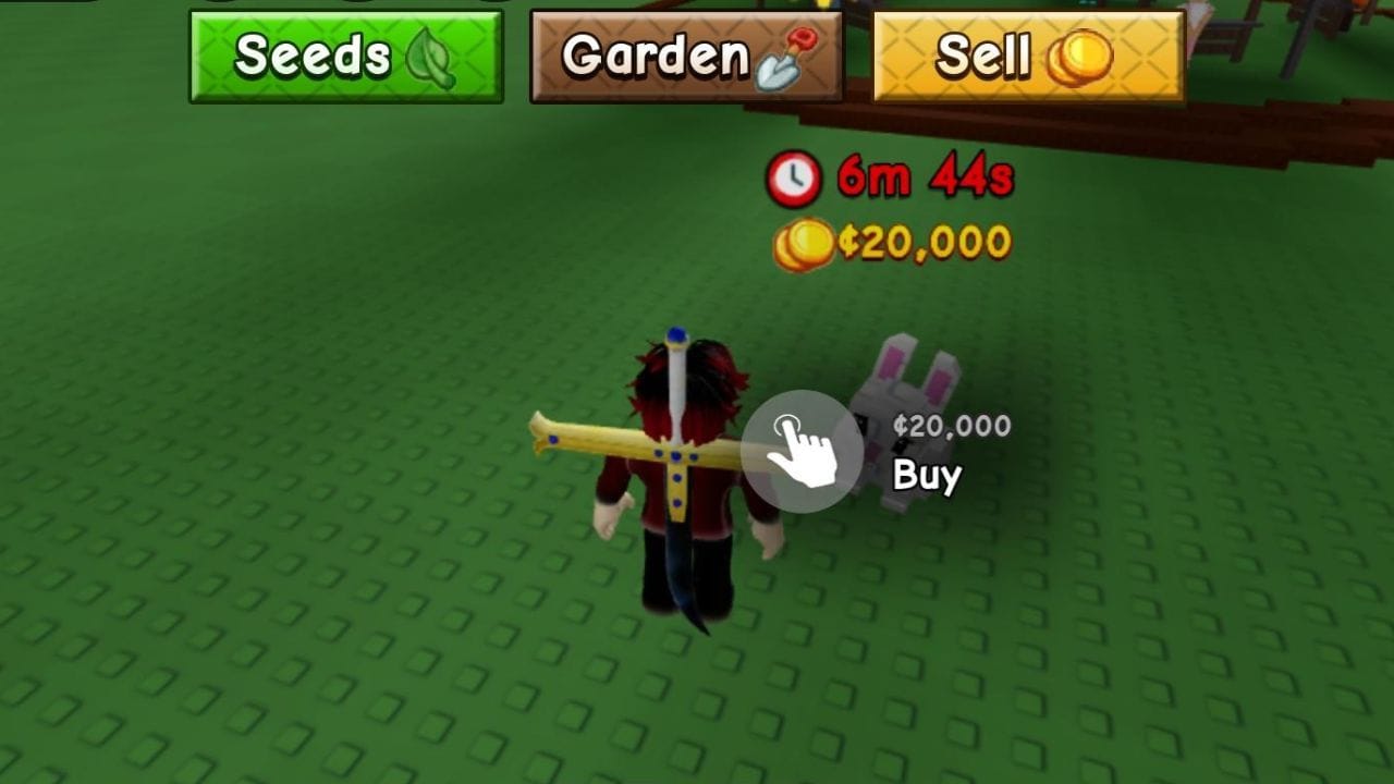O animal de estimação Coelhinho (Imagem via Roblox)